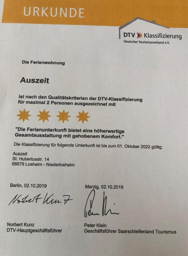 Ferienwohnung Auszeit لوسهايم المظهر الخارجي الصورة